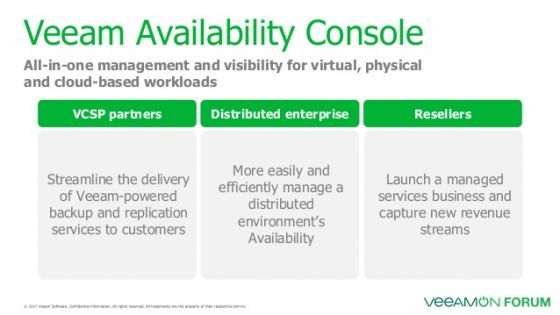 Veeam Availability Console
