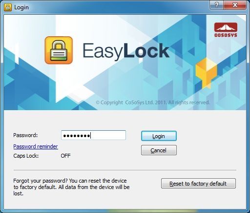 EasyLock - Cifrado de datos