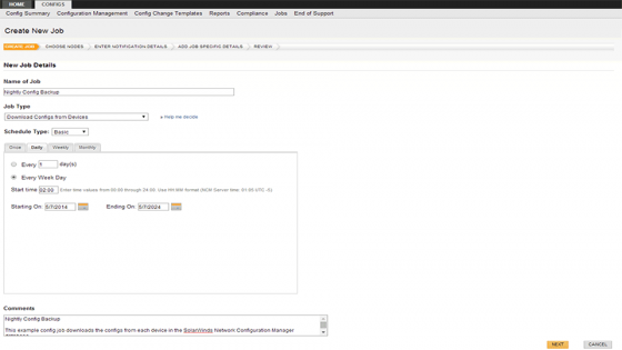 Network Configuration Manager